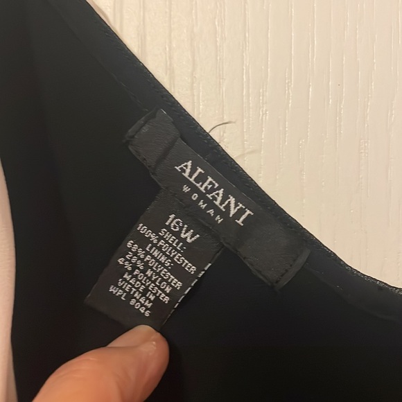 Alfani overlay black dress - Picture 5 of 7